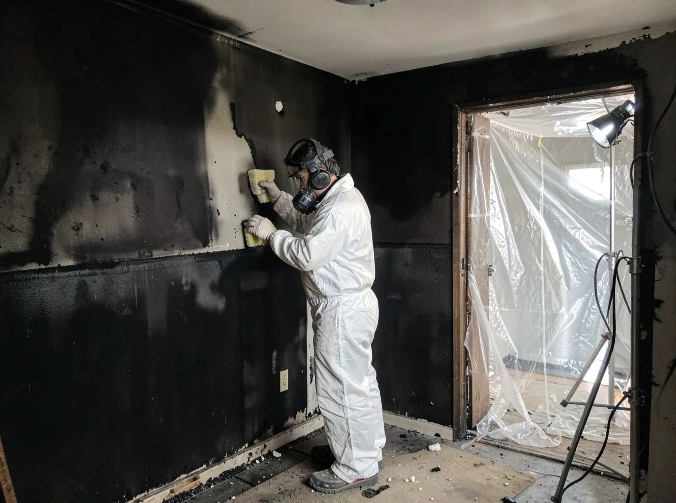 Fire Damage Restoration company in Hunters, WA